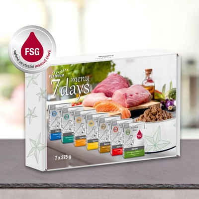 Platinum Natural 7days Menu box 7 x 375 g – Zbozi.Blesk.cz