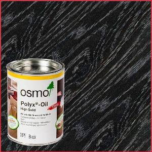 Osmo Hardwax-Oil Tints 3075 Black - цветно масло с твърда вакса 25л (6396)