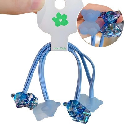 HARAHU Гумички за коса be-38323 - Синя kp38323 (be-38323)