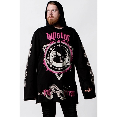 Killstar Meditate Longline Čierna
