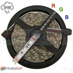  12V LED Лента Многоцветна 5050 - 60 SMD/m RGB, 12V, 14 W/m, IP65, ролка 5м►4.52лв/м (0531 RGB)