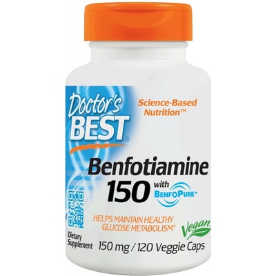 Doctor's Best Benfotiamine with BenfoPure 150mg 120 kapsúl