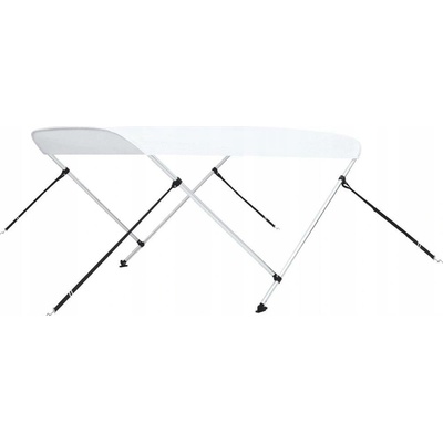 Stříška na loď Vidaxl Bimini 180x150x110 cm bílá