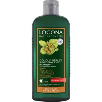 Logona šampón pre hnedé až čierne a farbené vlasy Orech 250 ml