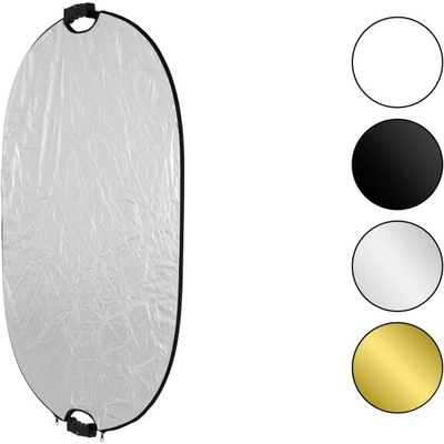 Odrazová doska (H) 5-in-1/90x120cm, vrátane statívovej hlavy, FOMEI