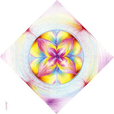Harmonizační obrázek - Mandala ženskosti