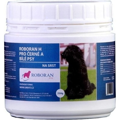 Univit Roboran H Černé a Bílé plv 200 g