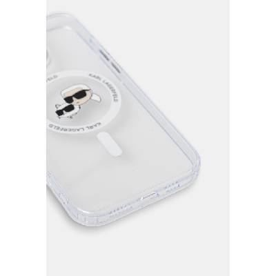 KARL LAGERFELD кейс за телефон iPhone 16 Pro Max (KLHMP16XHLSKCH)