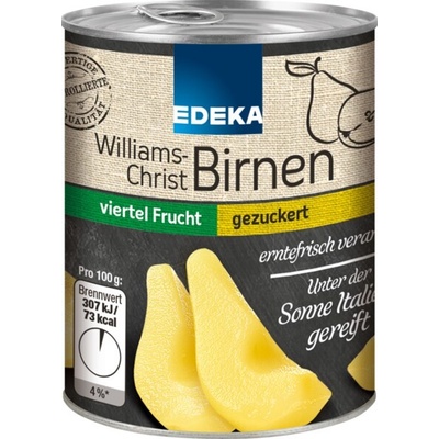 Edeka Williams-Christ-Hrušky 225 g – Zboží Mobilmania