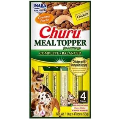 Churu Dog Meal Topper Chicken with Pumpkin Recipe 4 x 14 g