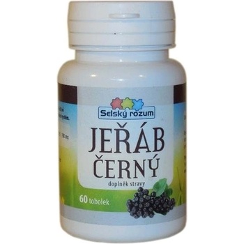 Selský rozum Jeřáb černý Arónie koncentrát 10:1 350 mg 60 kapslí