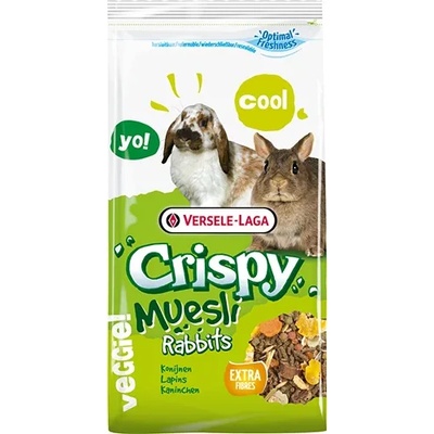 Versele-Laga Versele Laga Crispy Muesli Rabbit (Cuni Crispy) - Пълноценна храна за зайци (джудже). 1 кг