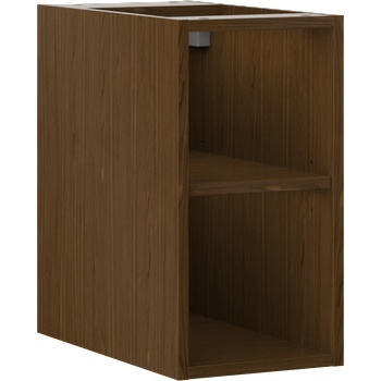 Mexen Box-A отворен шкаф с рафт 25 см, орех - 91AX2-0250-470-0-86 (91AX2-0250-470-0-86)