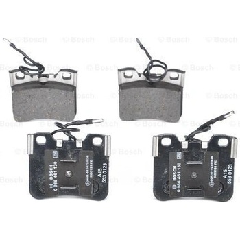 Sada brzdových platničiek kotúčovej brzdy BOSCH 0 986 461 130
