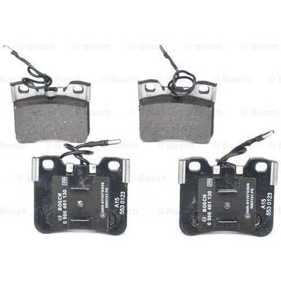 Sada brzdových platničiek kotúčovej brzdy BOSCH 0 986 461 130