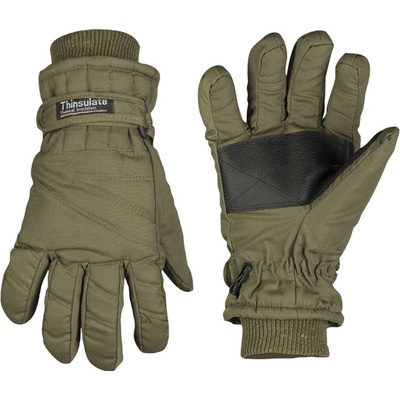 Mil-tec Thinsulate pletené bez prstov olivové