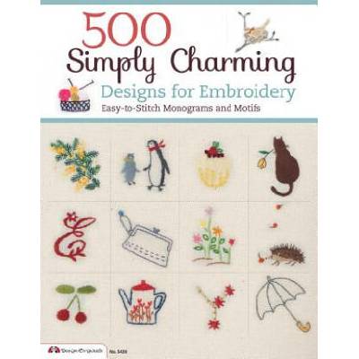 500 Simply charming designs for embroidery | E & G Creates Co Ltd