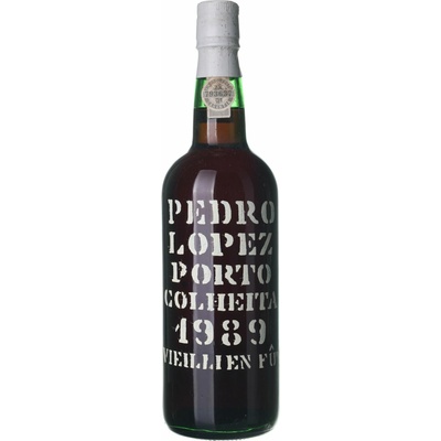 Pedro Lopez Portská vína sladké červené 1989 0,75 l (holá láhev)