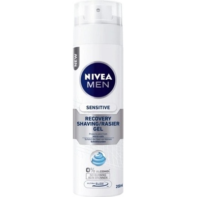 Nivea Men Sensitive Recovery gel na holení 200 ml – Zboží Mobilmania