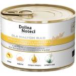 Dolina Noteci PREMIUM за кучета от малки породи JUNIOR, богато на пилешки стомаси с телешки черен дроб 12x185 г