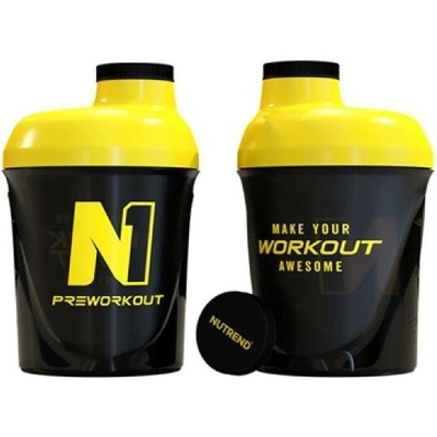 Nutrend Šejkr černý N1 300ml.