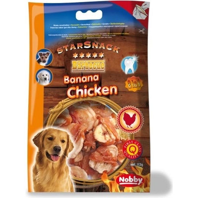 Nobby StarSnack BBQ Banana Chicken maškrty 113 g