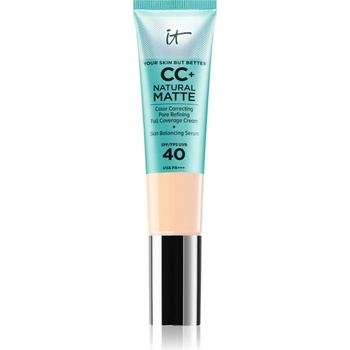 IT Cosmetics Your Skin But Better CC+ Natural Matte CC крем за матиране SPF 40 Fair Beige 32ml