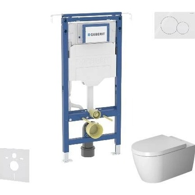Geberit Duofix Duravit s tlačidlom Sigma01 SANI11CP3109