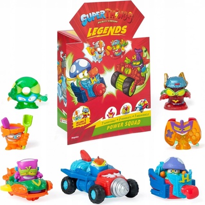 SUPER THINGS LEGENDS POWER SQUAD TÍM VÝKONU