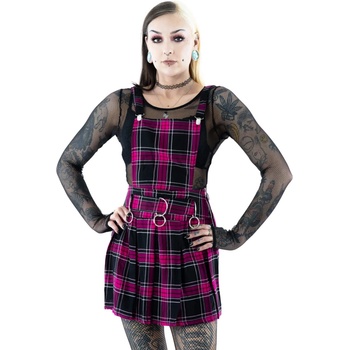 HEARTLESS дамска пола heartless - faye pinafore - ТЪМНО РОЗОВА - poi1437