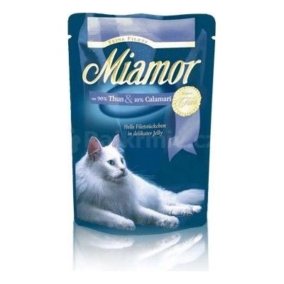 Miamor Cat Filet tuňák kalamáry v želé 100 g