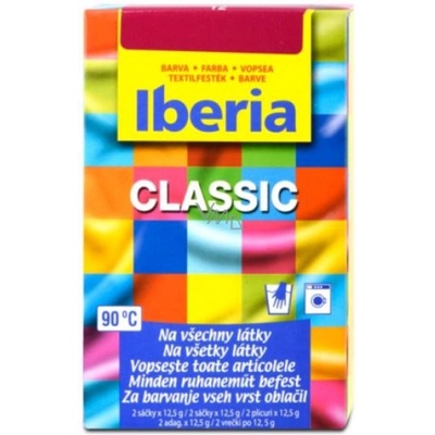 Iberia Classic Farba na textil vínovo červená 25 g