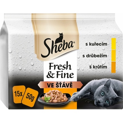 Sheba Drůbeží výběr 15 x 50 g