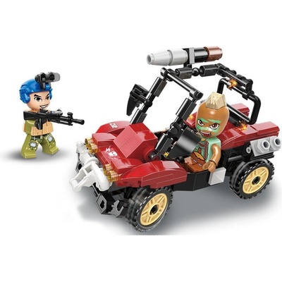 Qman Конструктор, Qman, Военен джип, 119 части (Q3210-2)