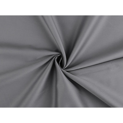 Stoklasa Bavlněný satén hladký šíře 220 cm Balení: 1 m, Varianta: 3 graphite šedá 3 graphite šedá