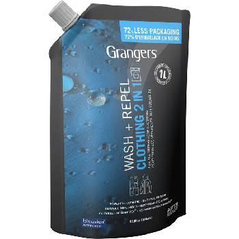 Grangers 2 в 1 Wash & Repel Екологичен почистващ препарат и импрегнатор 1000 ml (820157)