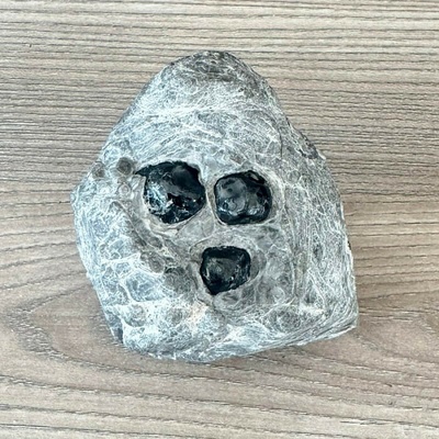 Nefertitis Obsidián Apačská slza v matrixu USA 70 NF64482 - cca 1,5 cm, 454 g