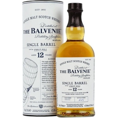 Balvenie 12y Single Barrel First Fill 47,8% 0,7 l (holá láhev)