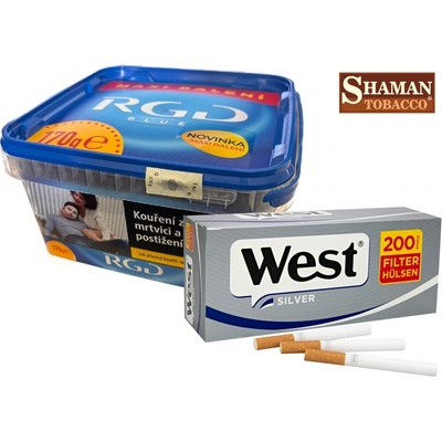 RGD Blue cigaretový tabák 170 g – Sleviste.cz