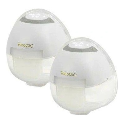 innoGIO Dvojitá elektrická kožušina prsný čerpadlo GIO 358 White