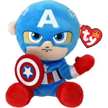Marvel Beanie Babies Captain America 15cm (1607-44002)