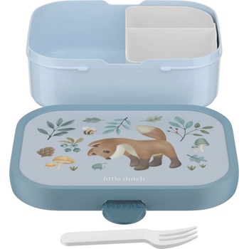 LITTLE DUTCH Svačinový set (láhev 400ml+box) Forest Friends