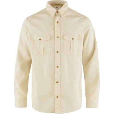 Fjällräven Övik Travel košile dlouhý rukáv chalk white