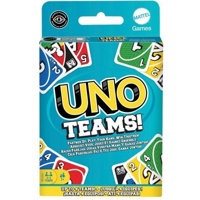 Mattel Uno отбори: Карти за игра с инструкции на унгарски език (hxt58)