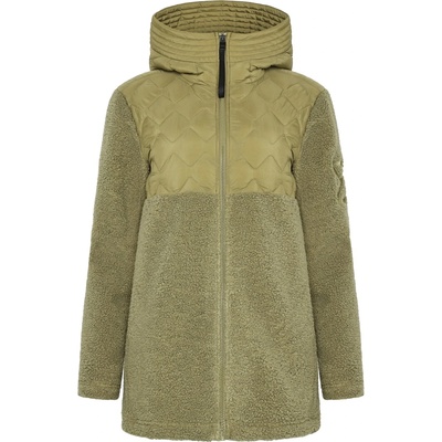 Didriksons Дамско поларено яке Didriksons Women's Bibi Fullzip 2 Fleece jacket - Olive Green - размер 38 (EU) (105-6837-0313)