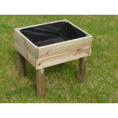 Dřevěný vyvýšený záhon (S7291) Lanit Plast Potting3 50 x 40 x 45 cm
