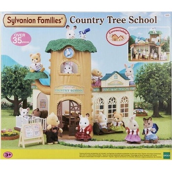 Sylvanian Families OLYMPTOY Škola u stromu set s doplňky plast