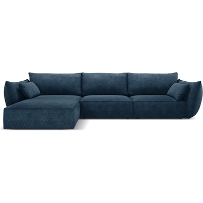 Mazzini Sofas rohová pohovka Vanda tmavomodrá