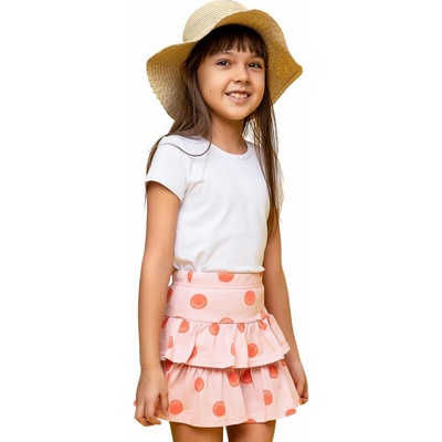 Winkiki Kids Wear dívčí sukně Mexico světle-růžová