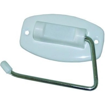 CZ držák WC papíru bílý kovový závěs